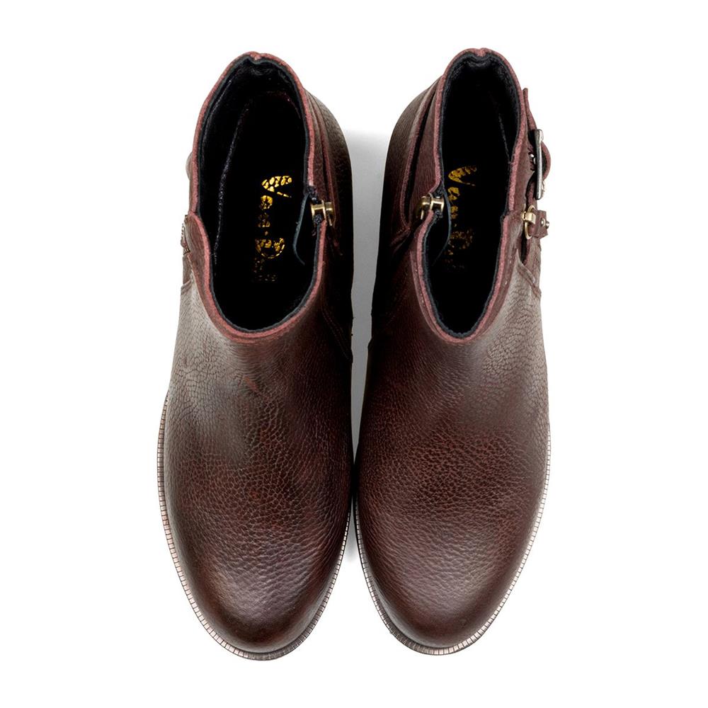 Dark Brown Tumbled Nubuck