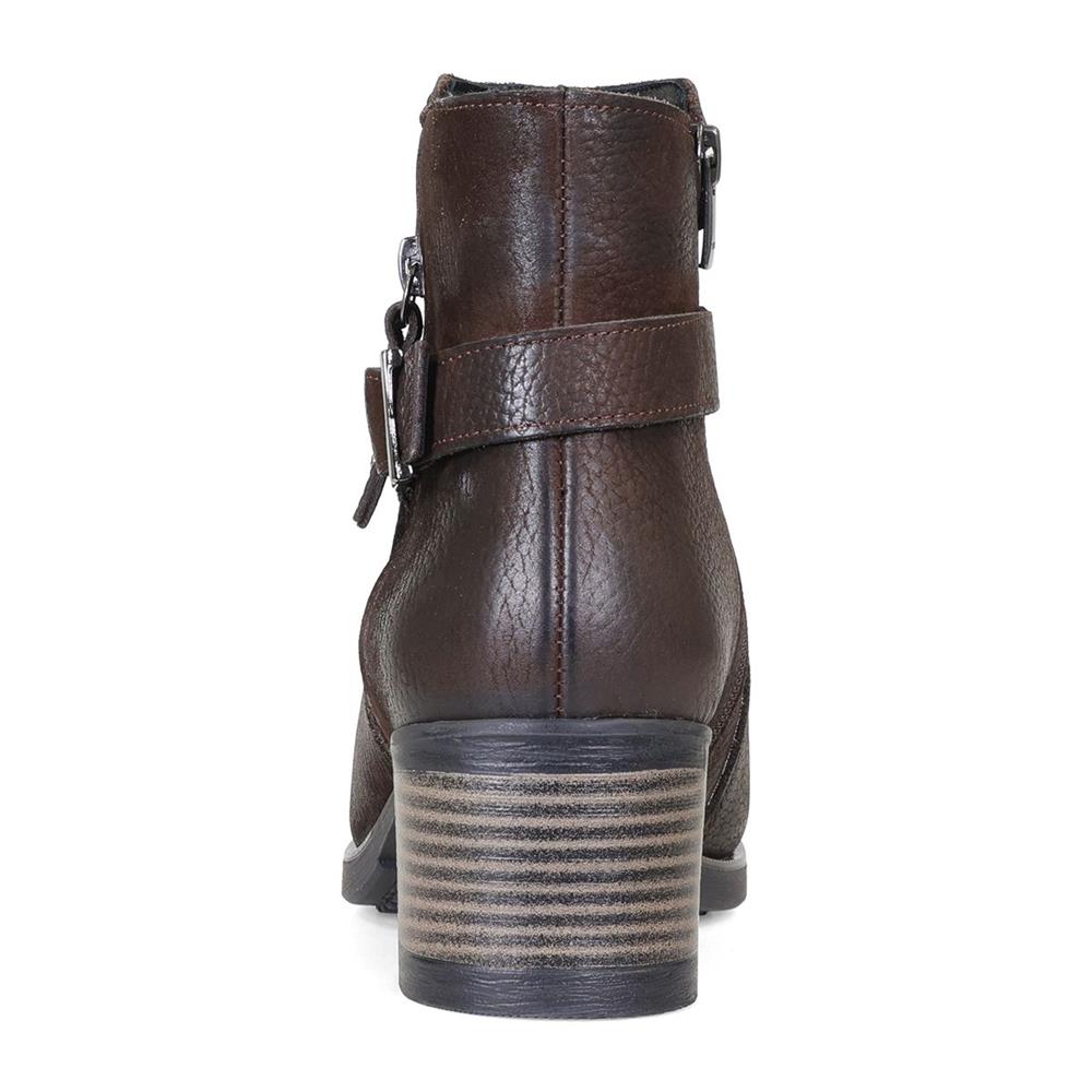 Dark Brown Tumbled Nubuck