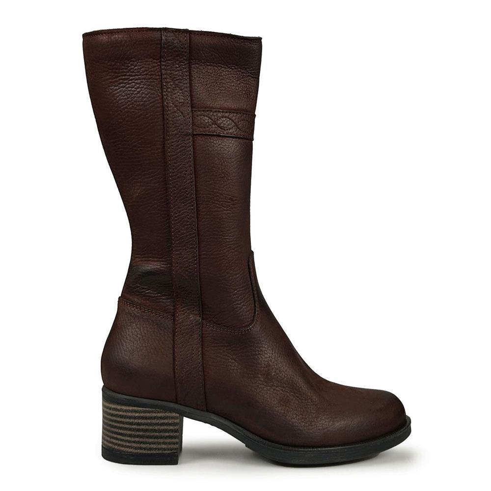 Dark Brown Tumbled Nubuck