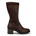 Dark Brown Tumbled Nubuck