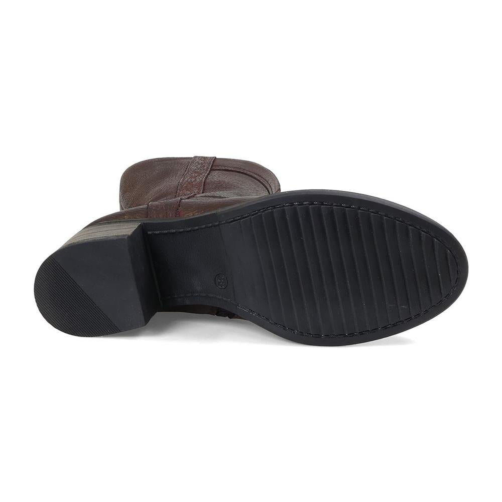 Dark Brown Tumbled Nubuck