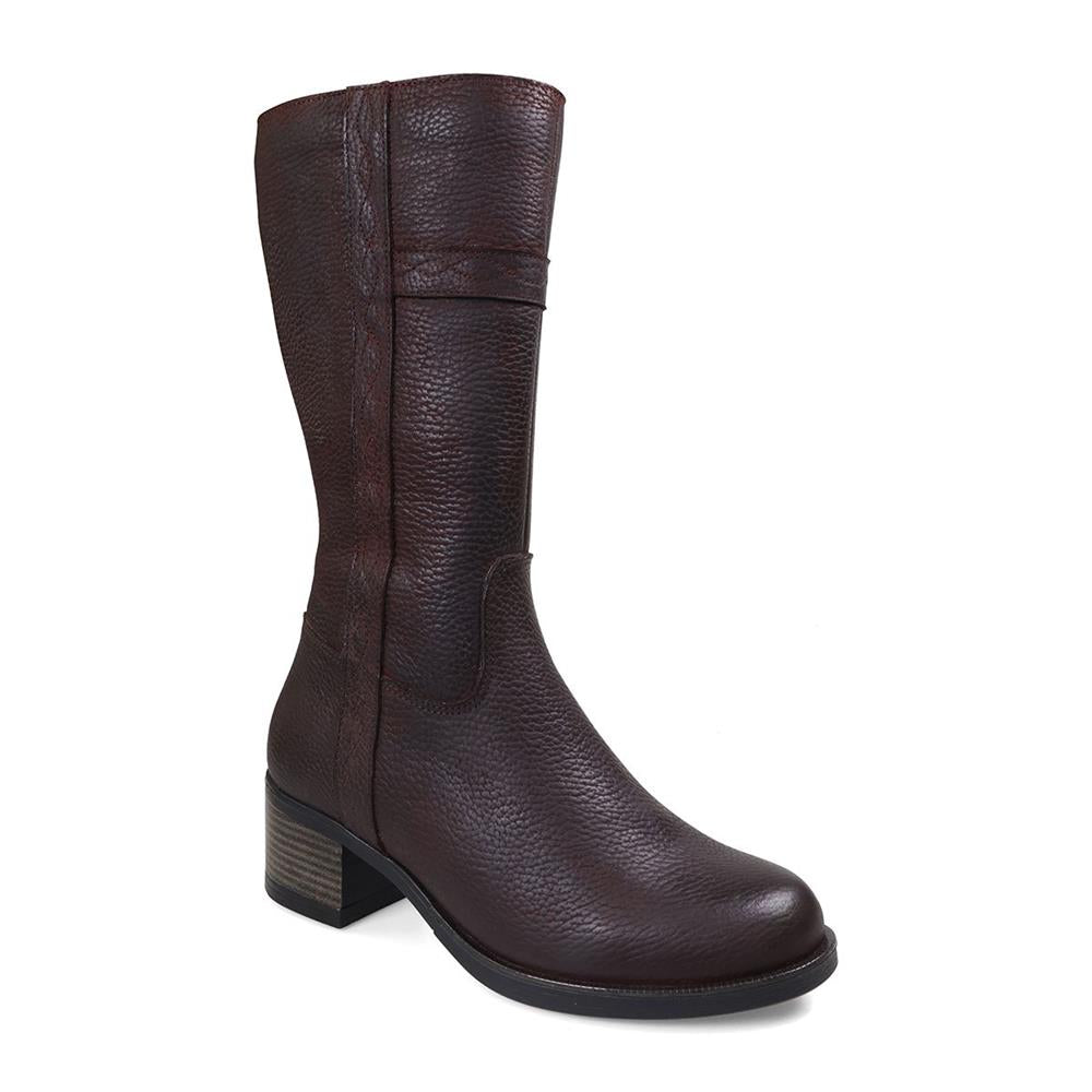 Dark Brown Tumbled Nubuck