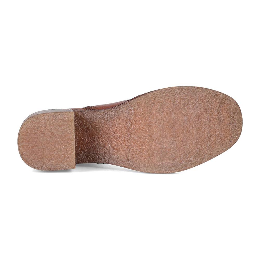 Tan Tumbled Leather
