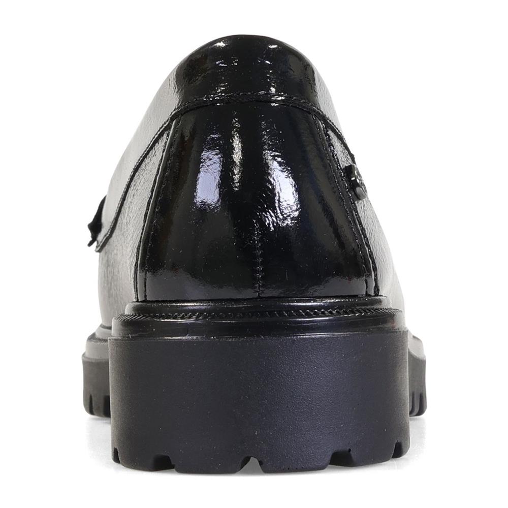 Black Crinkle Patent