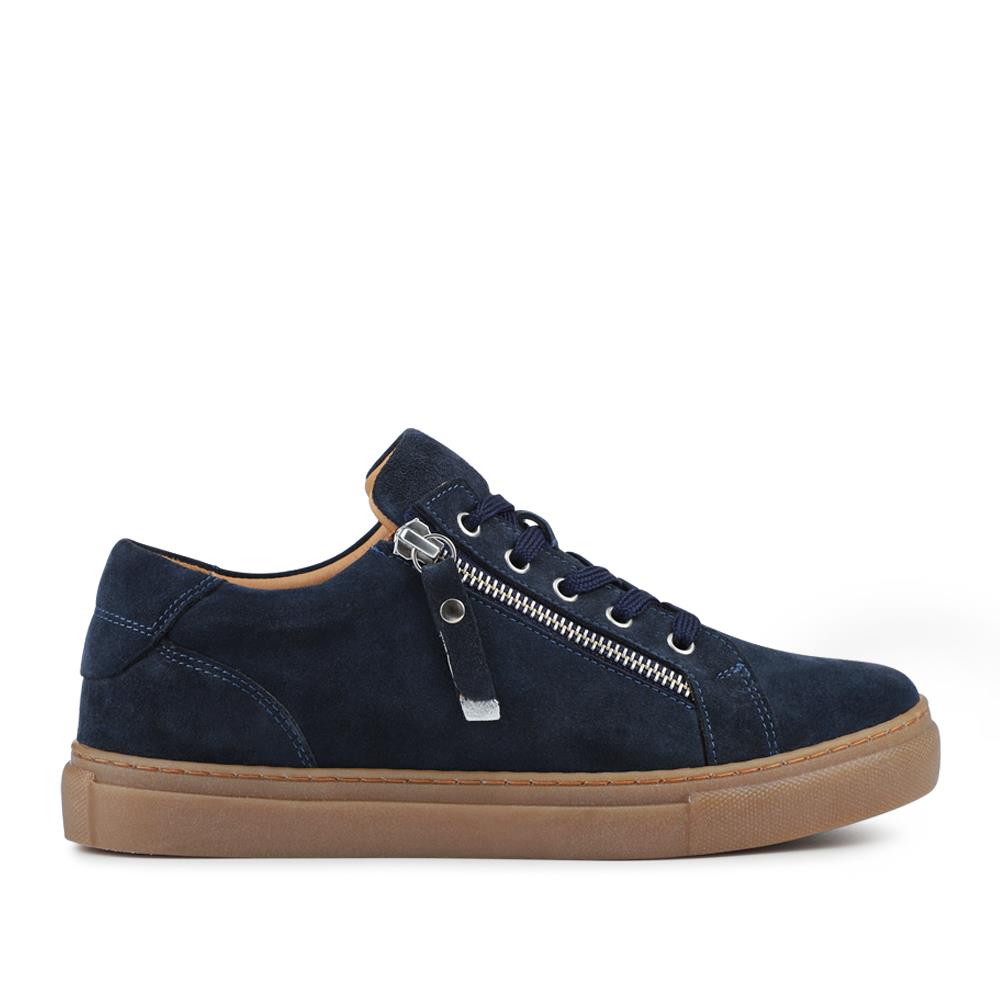 Navy Suede