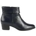 Navy Leather