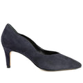 Navy Suede