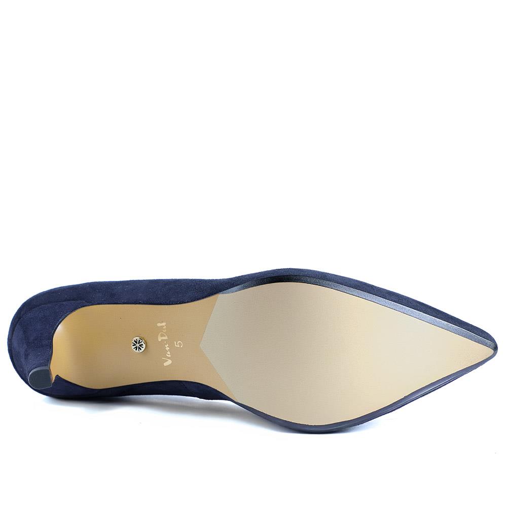 Navy Suede