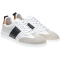 Herring Angelina ladies rubber-soled trainers in white and navy