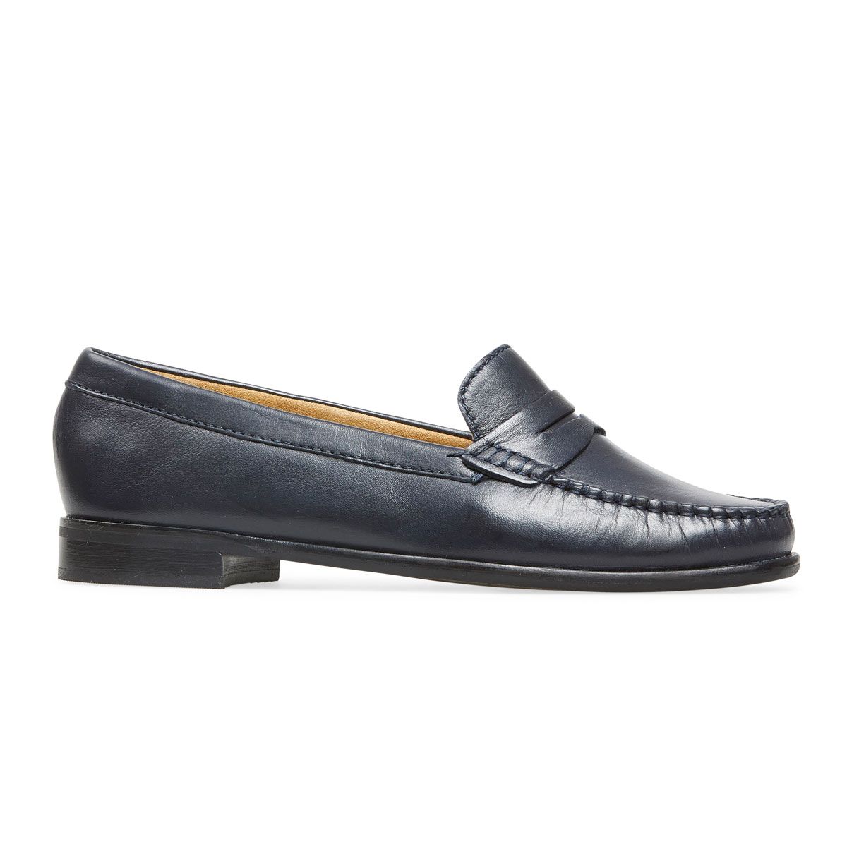 Van Dal Shoes - Hampden Loafers in Navy Leather