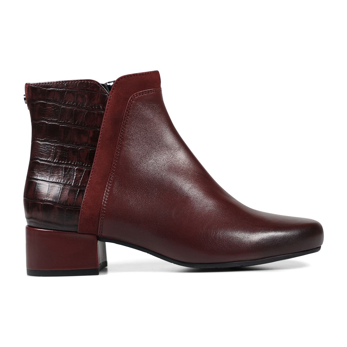 Burgundy cheap color boots