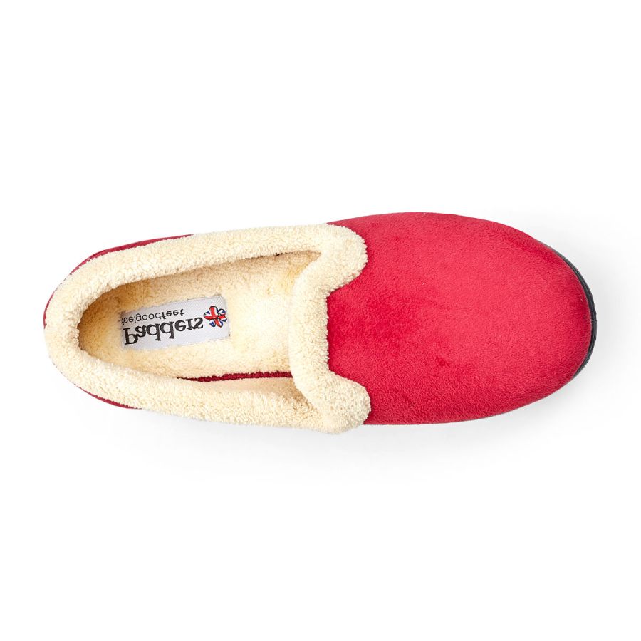 Padders Repose Slippers - Red