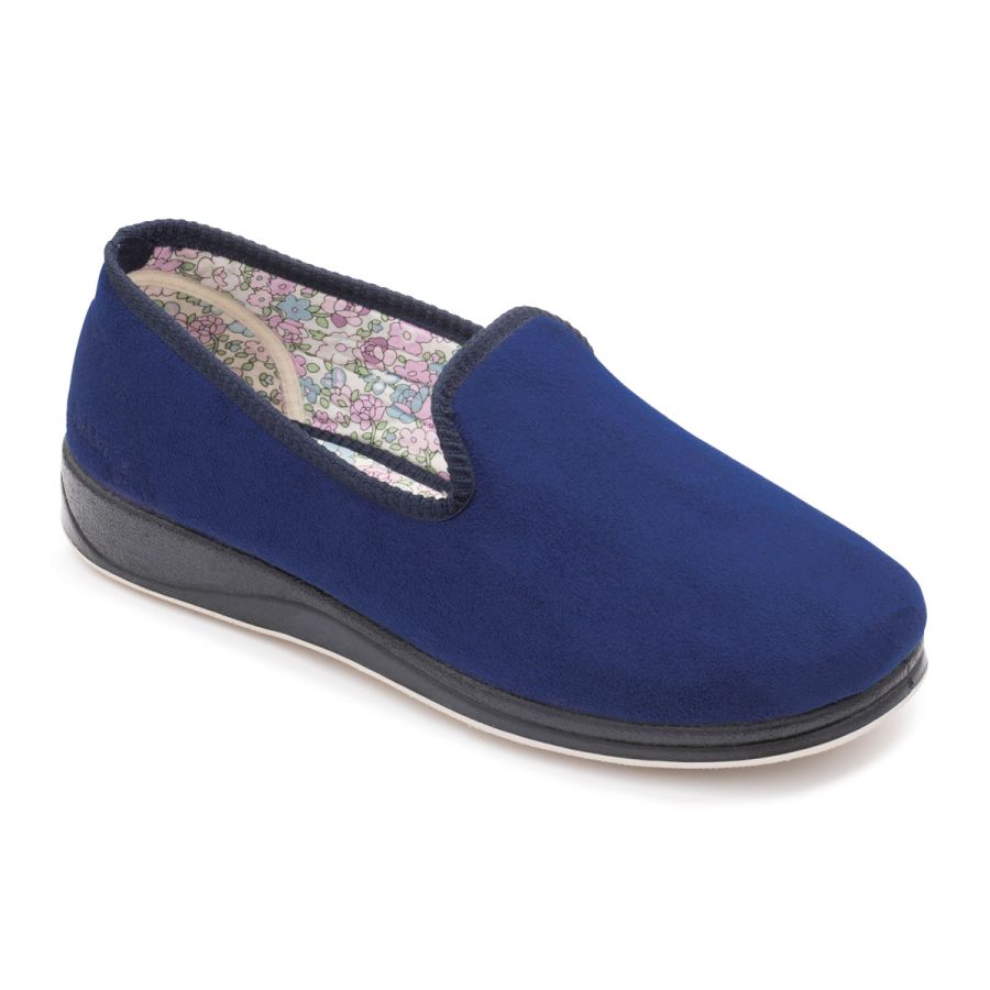 Padders Repose Slippers - Royal Blue