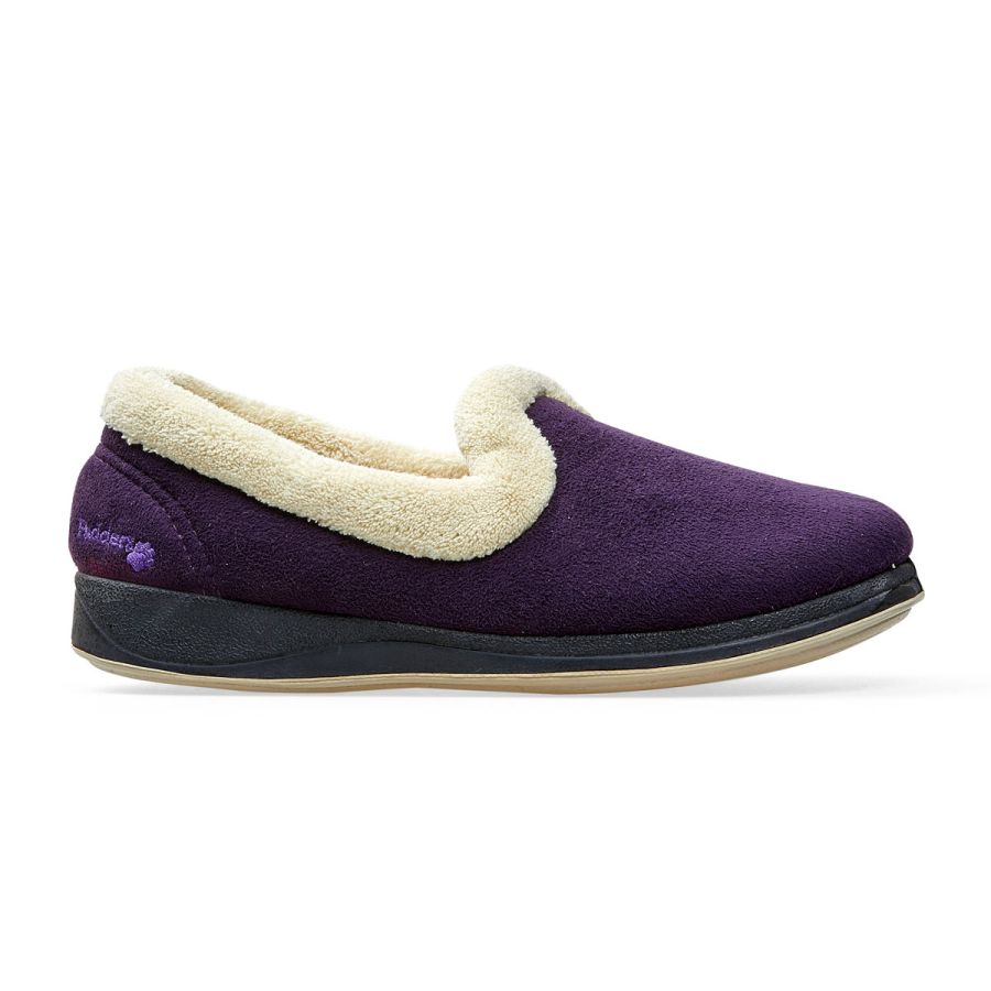 Padders Repose Slippers - Lilac