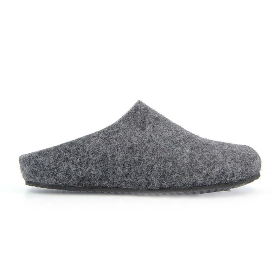 BioNatura Oslo Slippers - Anthracite