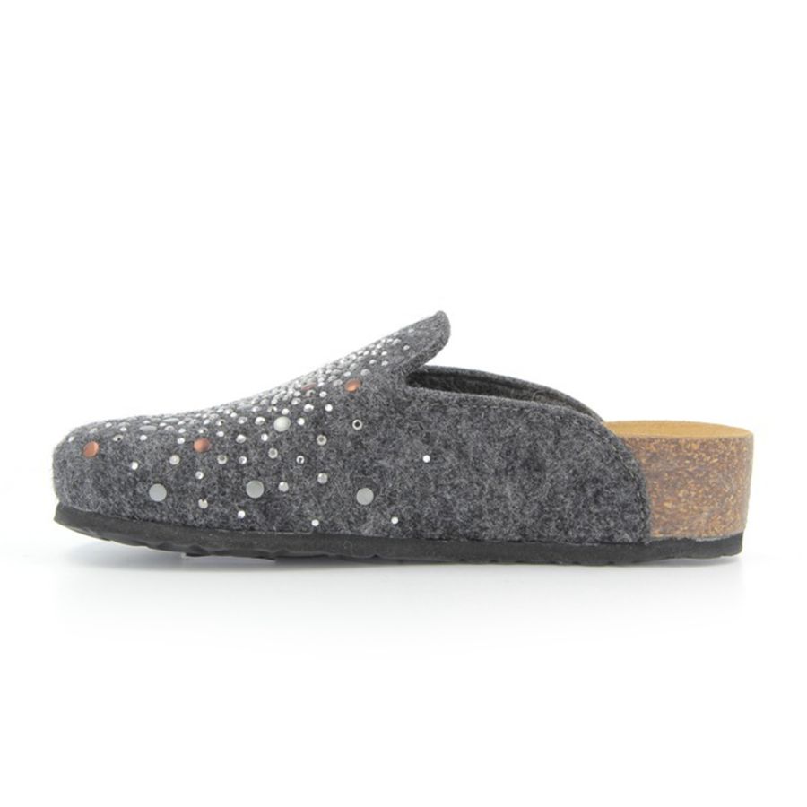 BioNatura Luce Slippers - Anthracite