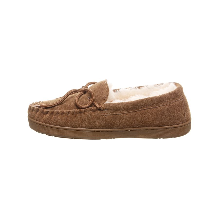 Bearpaw Mens Slippers Moc II (1295M) - Hickory